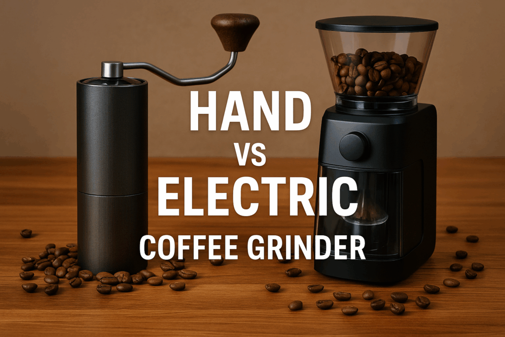 Hand vs electric coffee grinder